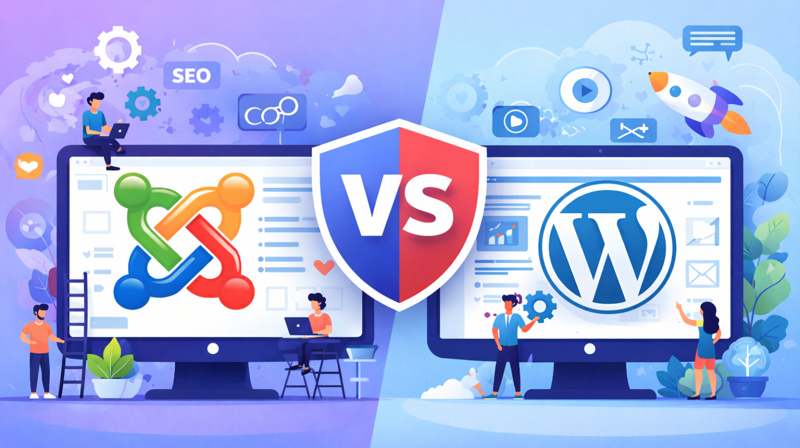 Jooma vs WordPress